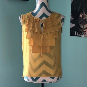 BCBG sleeveless blouse
